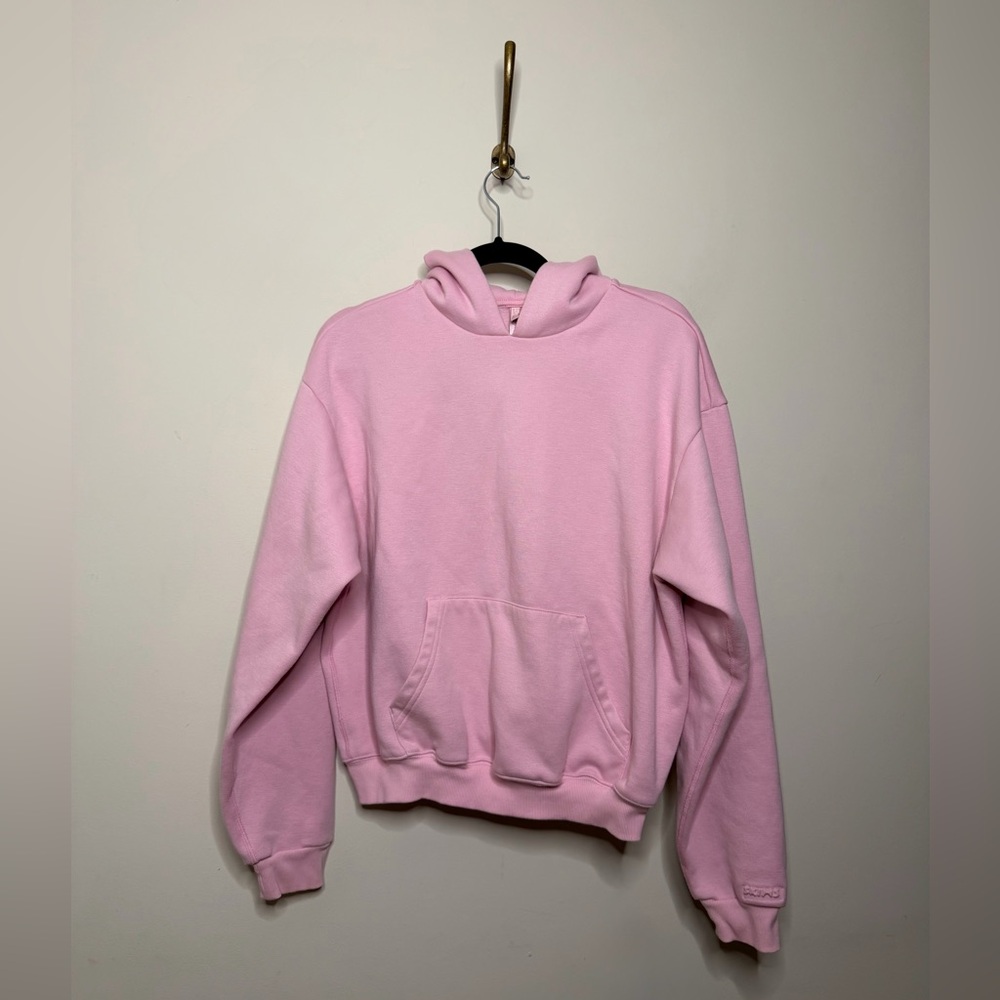 SKIMS Cotton Fleece Classic Hoodie in Halite - Picture 6 of 10